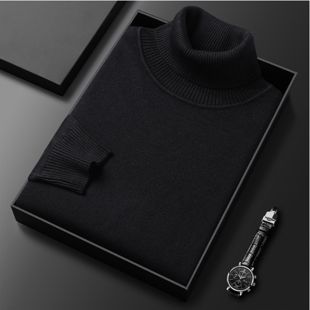 Men's Cashmere Turtleneck Jumper