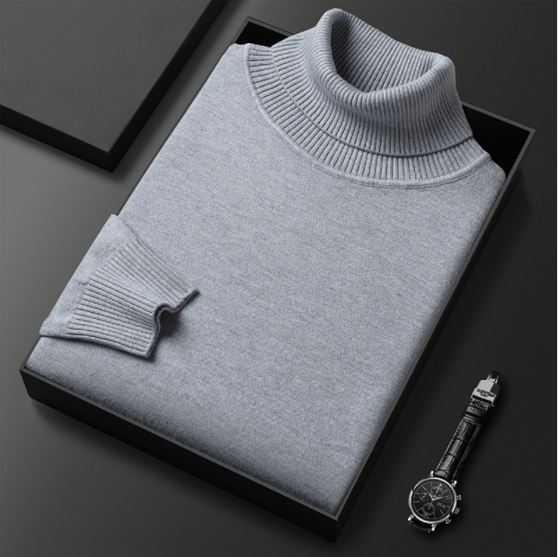 Men's Cashmere Turtleneck Jumper