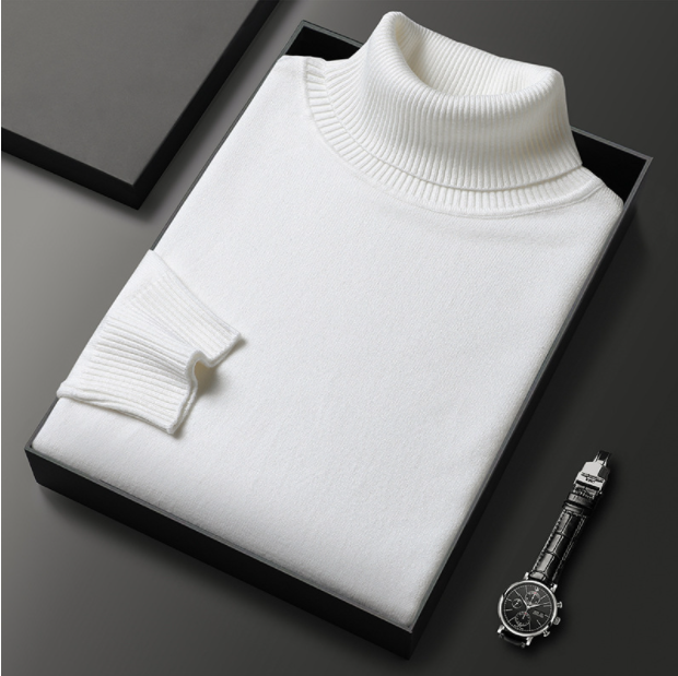 Men's Cashmere Turtleneck Jumper