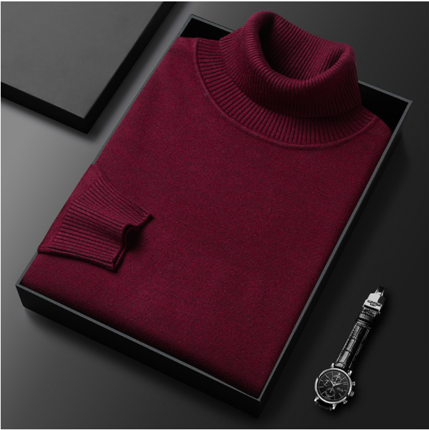 Men's Cashmere Turtleneck Jumper