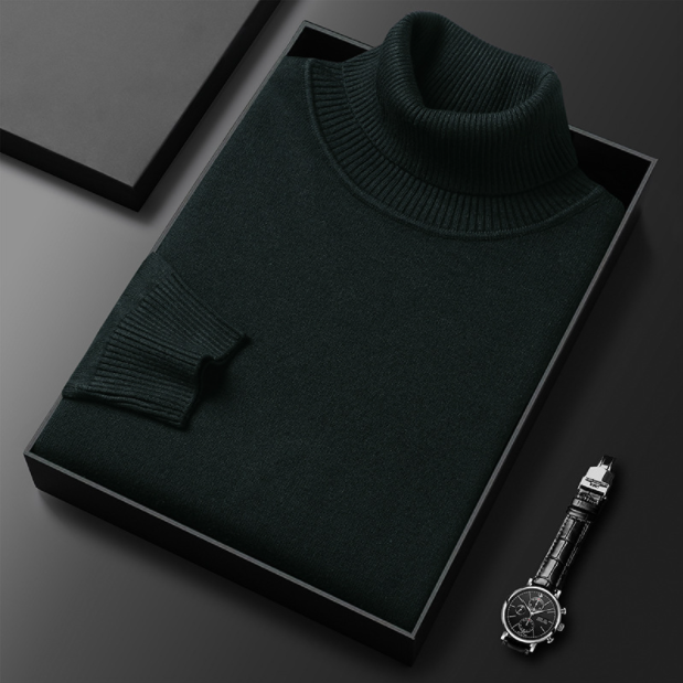 Men's Cashmere Turtleneck Jumper