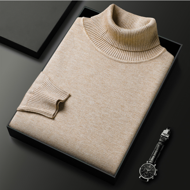 Men's Cashmere Turtleneck Jumper