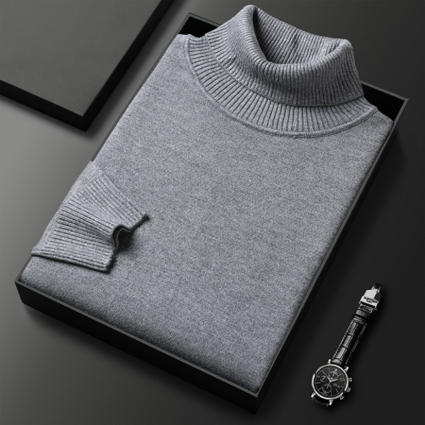 Men's Cashmere Turtleneck Jumper