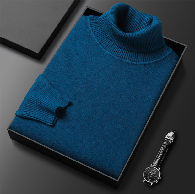 Men's Cashmere Turtleneck Jumper