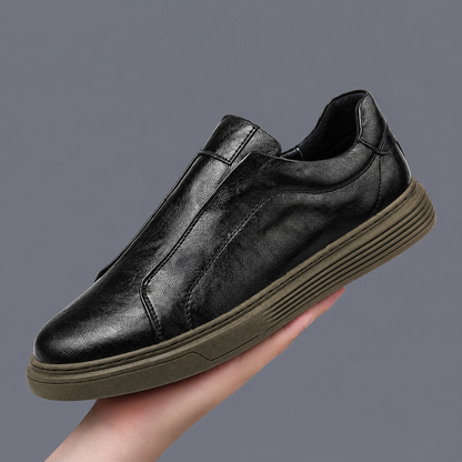 Men's Leather Trainers