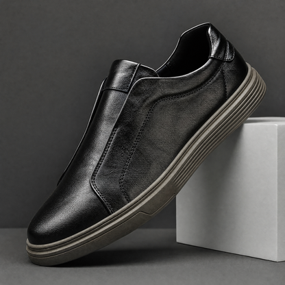 Men's Leather Trainers