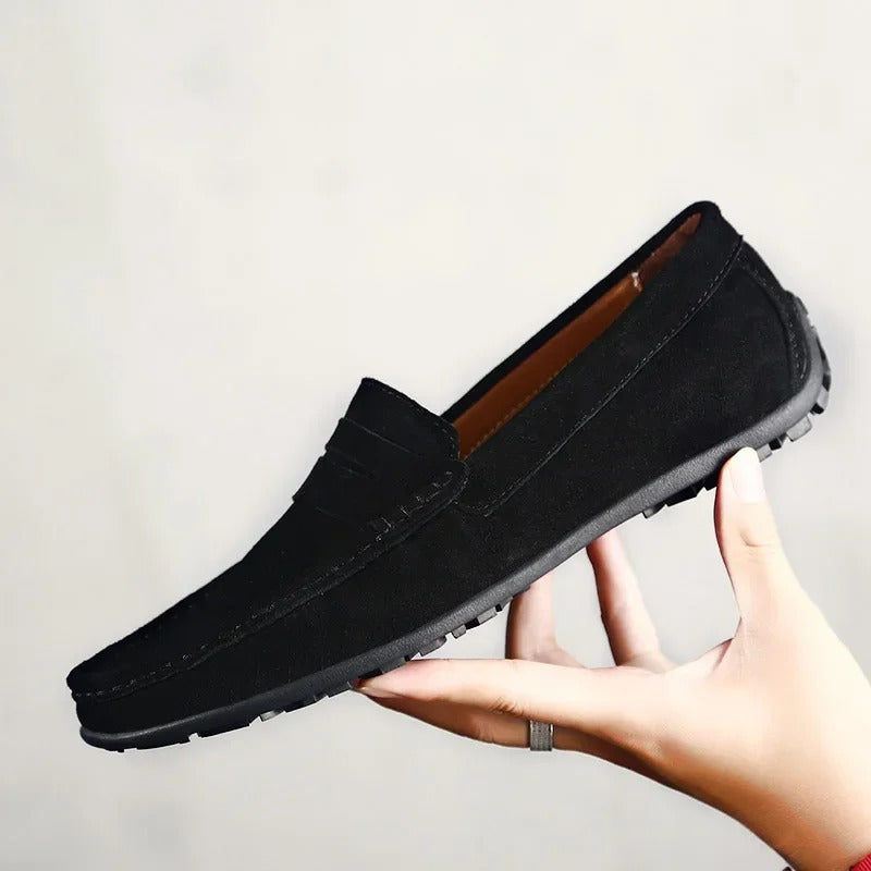 Men's Suede Loafers