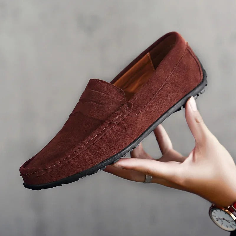 Men's Suede Loafers