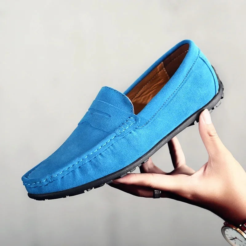 Men's Suede Loafers